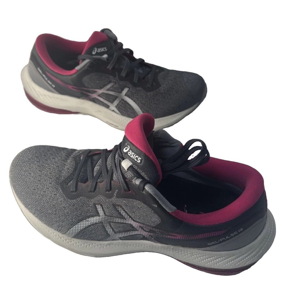 ASICS Gel-Pulse 13 Women’s Size 8 Gray Pink Running Shoes 1012B035